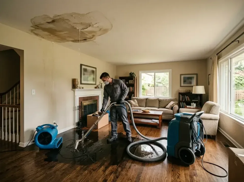attic-pipe-burst-ceiling-drip-008 — frequently asked questions, Water Damage Restoration & Carpet Care in Cary, NC